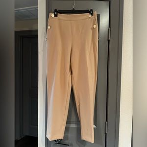 Zara brown trousers size M NWT